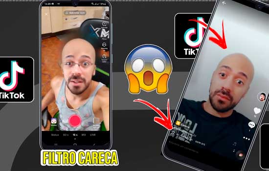 Aplicativos e filtros para deixar a pessoa careca pelo celular