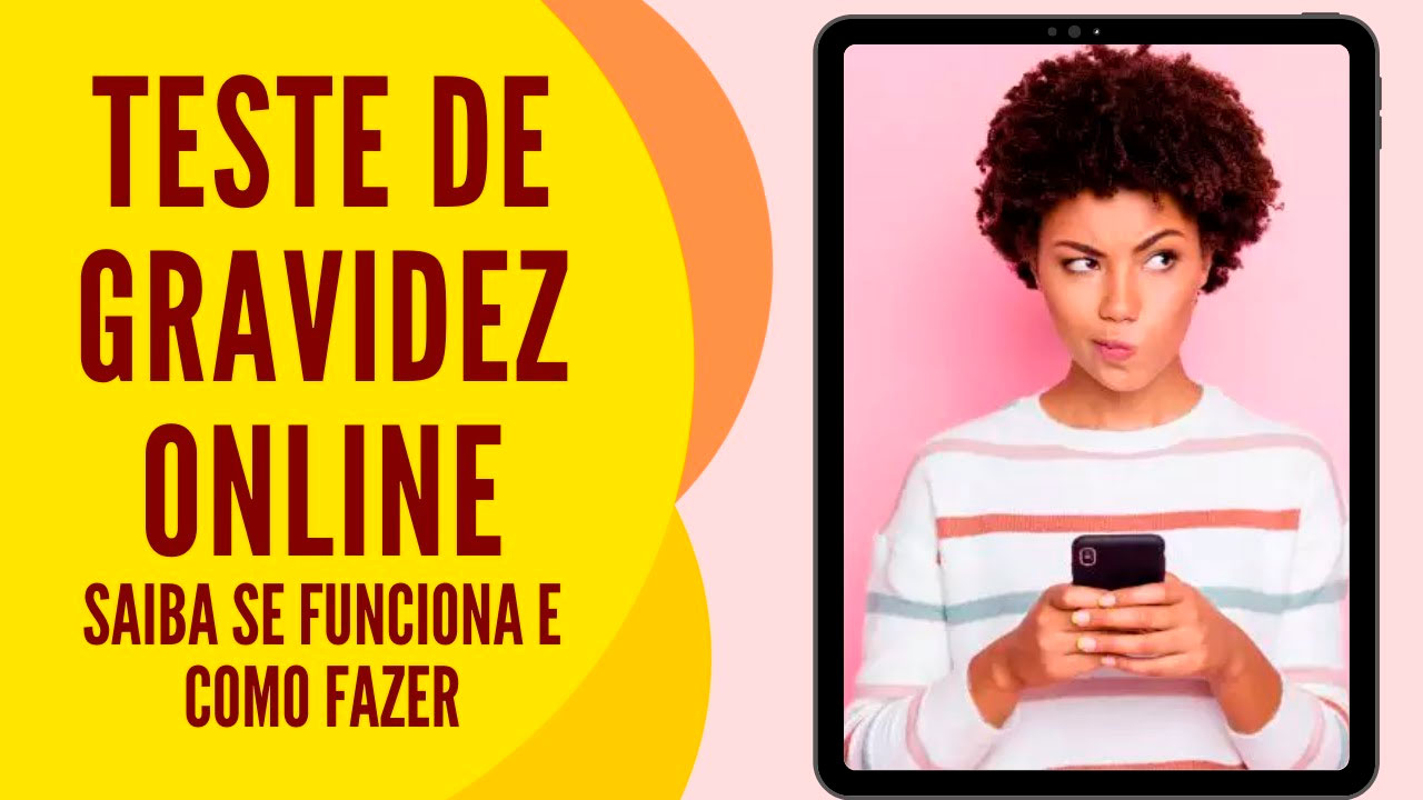 Como fazer teste de gravidez online no celular