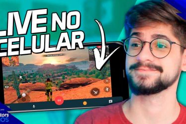 como fazer live pelo celular