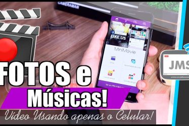 fazer vídeos com fotos e música