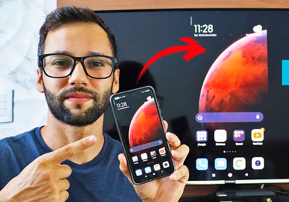 Como espelhar a tela do celular na televisão