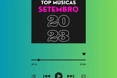 Top músicas de Setembro de 2023