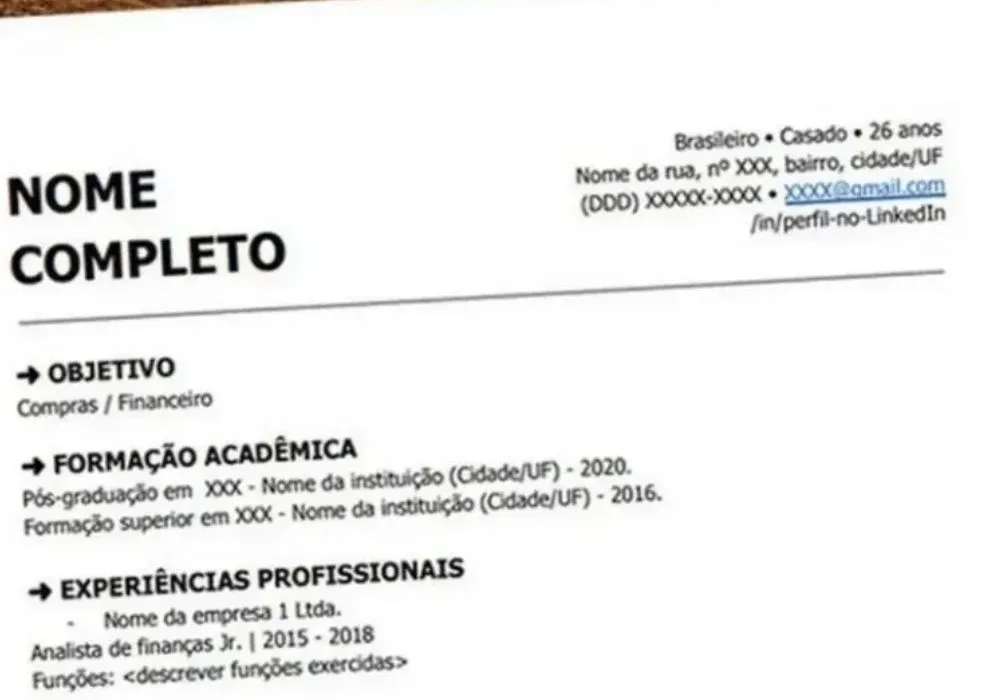 Como fazer currículo pelo celular grátis