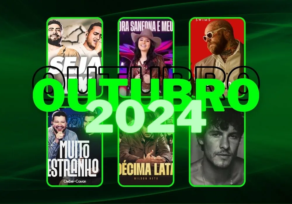 Estreia de músicas de outubro 2024
