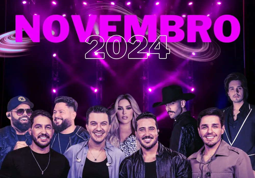 Novidades de músicas de novembro