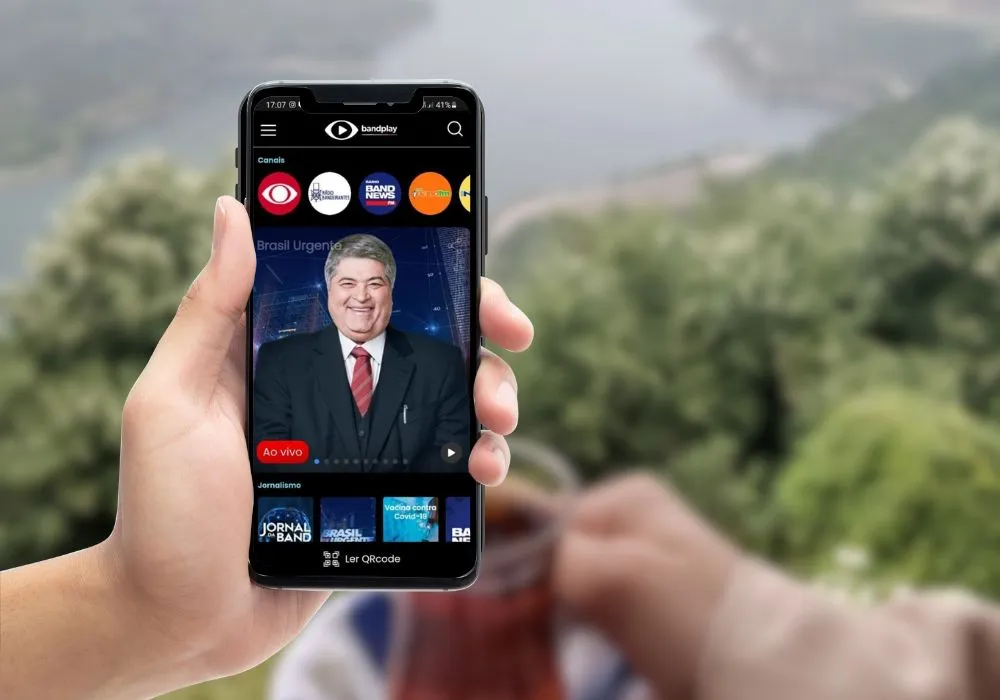 Assista telejornal ao vivo pelo celular