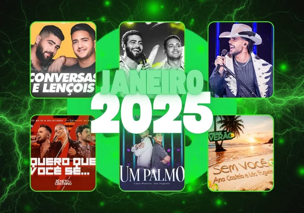 Novas músicas chegam a Janeiro de 2025