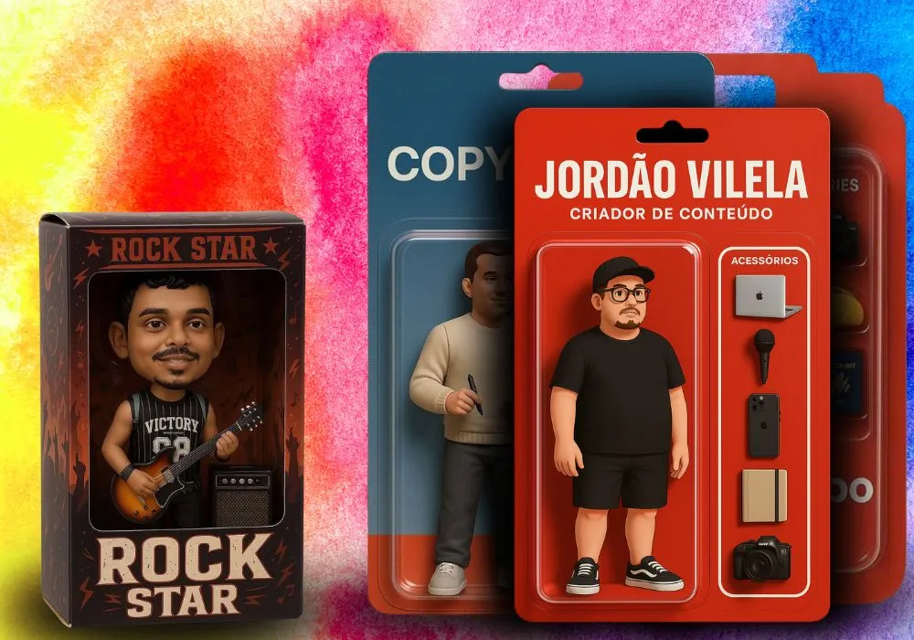 Aplicativo que te transforma em um boneco