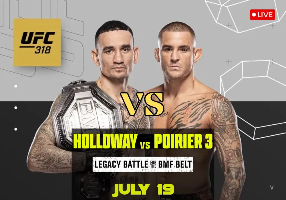 Assista ao UFC 318 gratuitamente